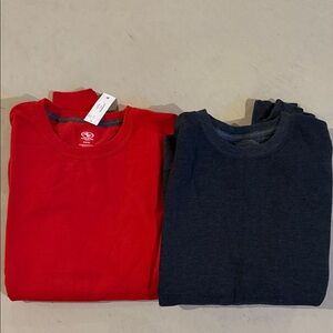 Athletic Works Red and Gray sweatshirt